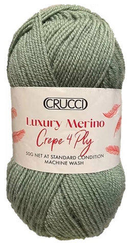 CRUCCI LUXURY MERINO CREPE 4PLY
