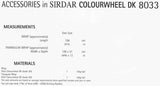 SIRDAR LEAFLET 8033
