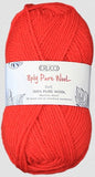 CRUCCI 8PLY PURE WOOL SOFT M/WASH