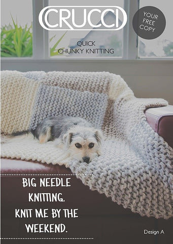 CRUCCI QUICK CHUNKY KNITTING DIGITAL DOWNLOAD